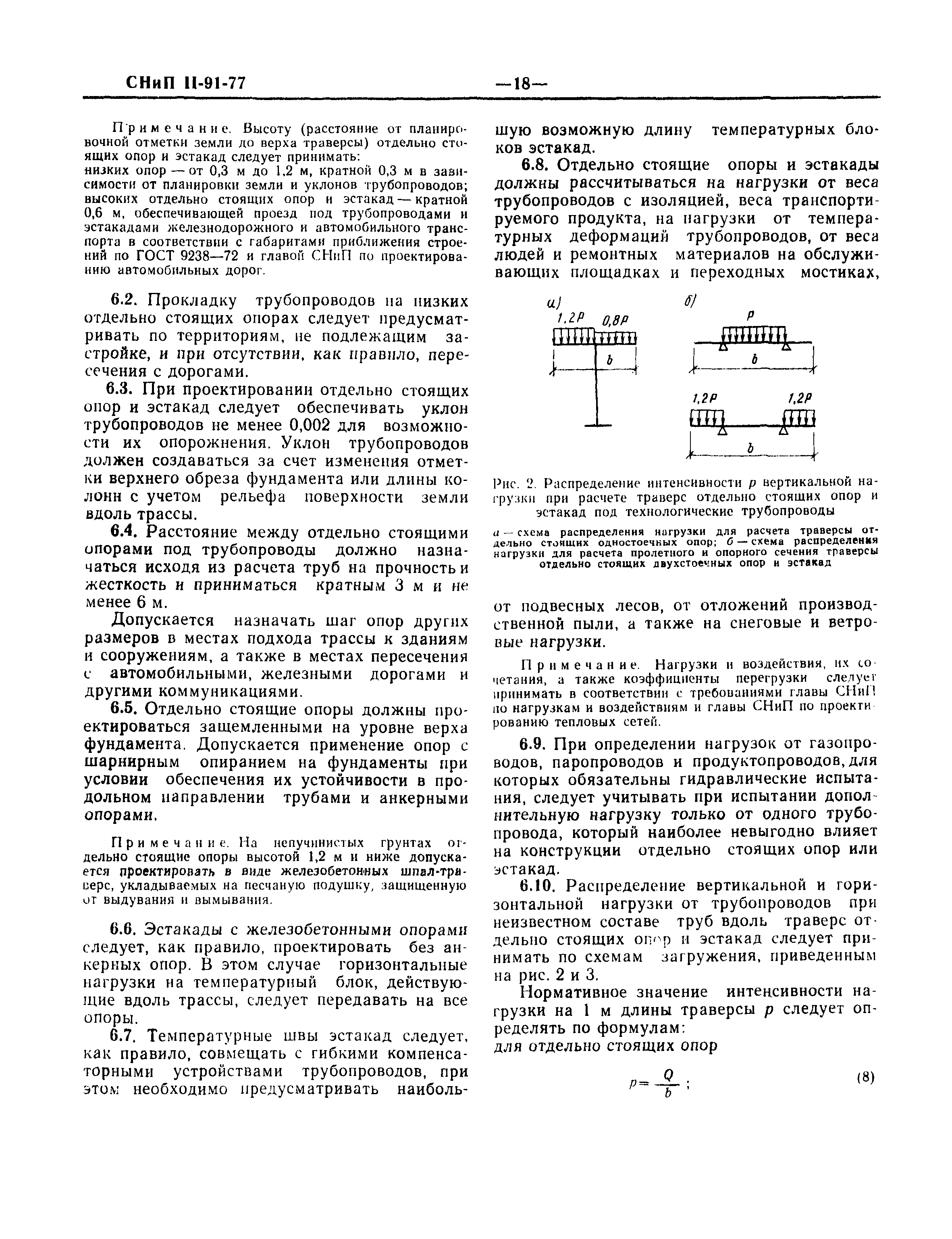 СНиП II-91-77