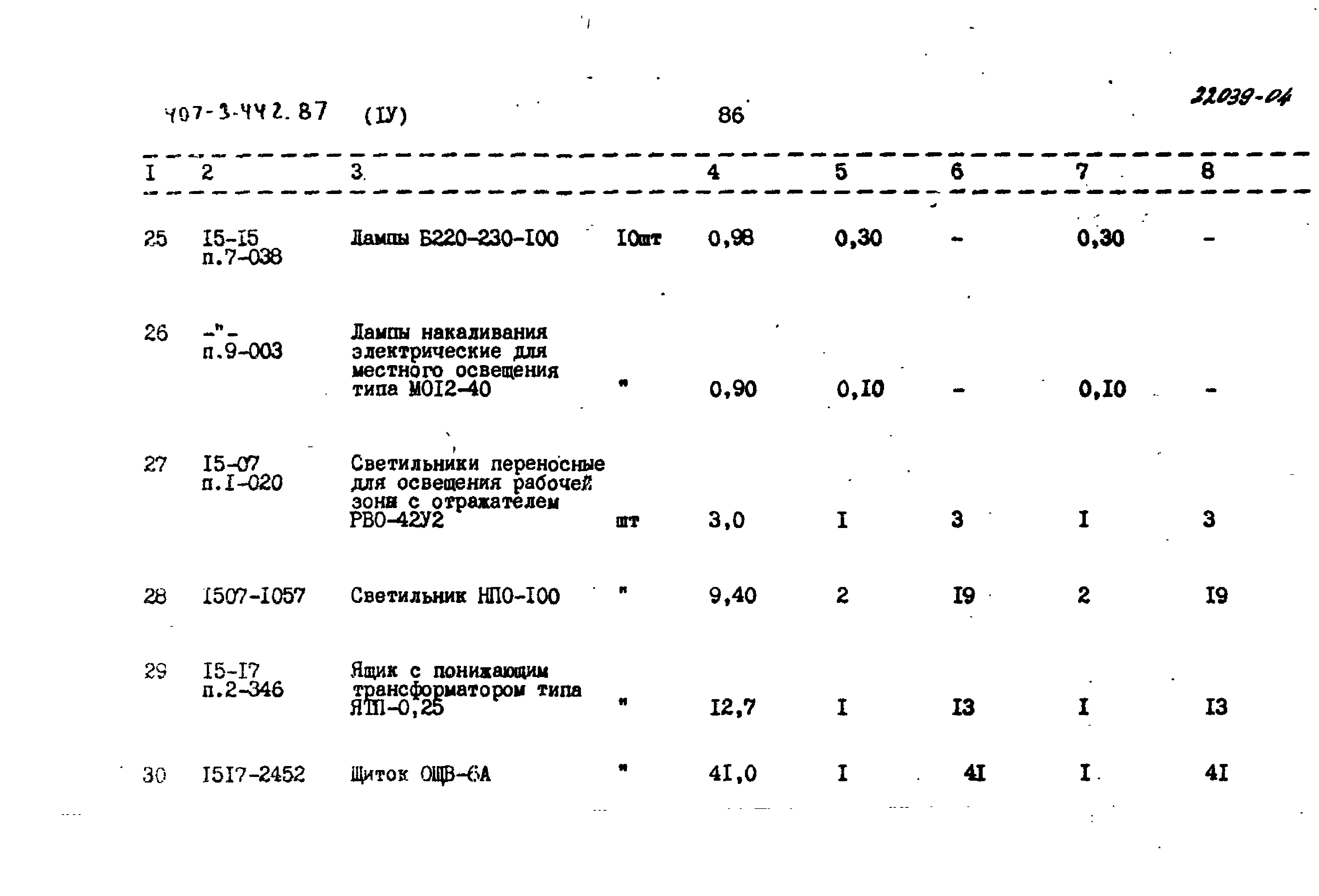 Типовой проект 407-3-442.87