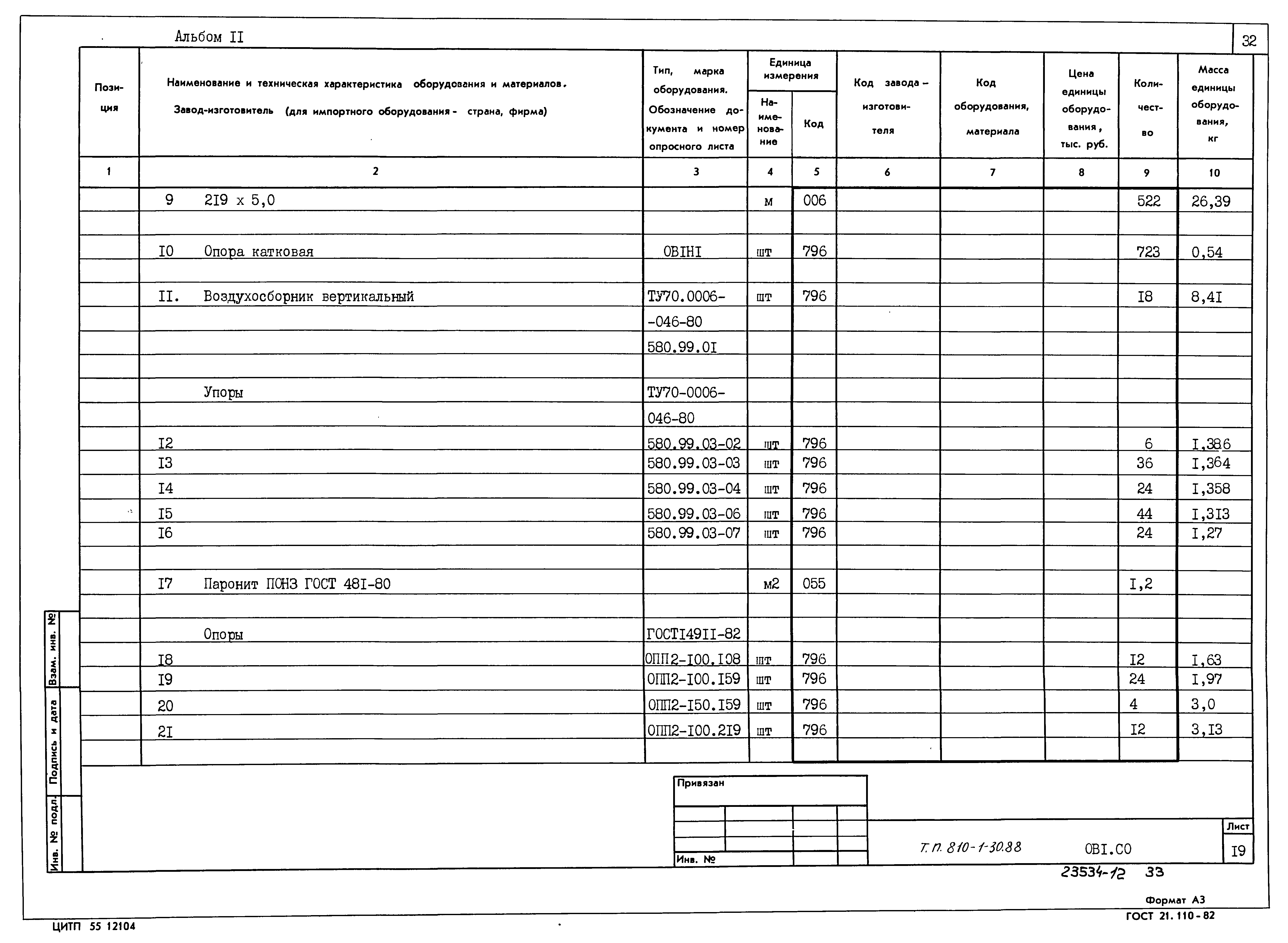 Типовой проект 810-1-30.88