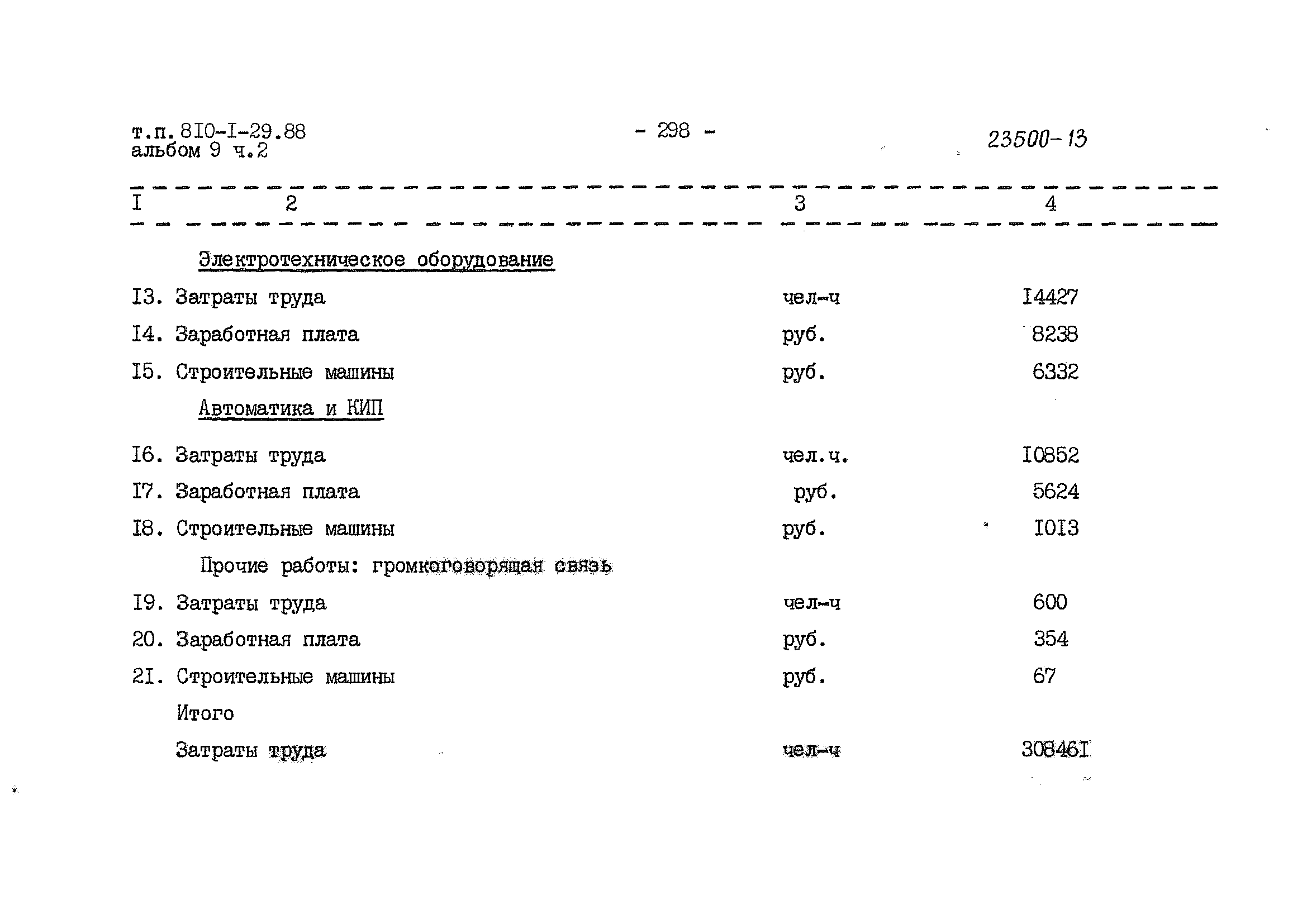 Типовой проект 810-1-29.88