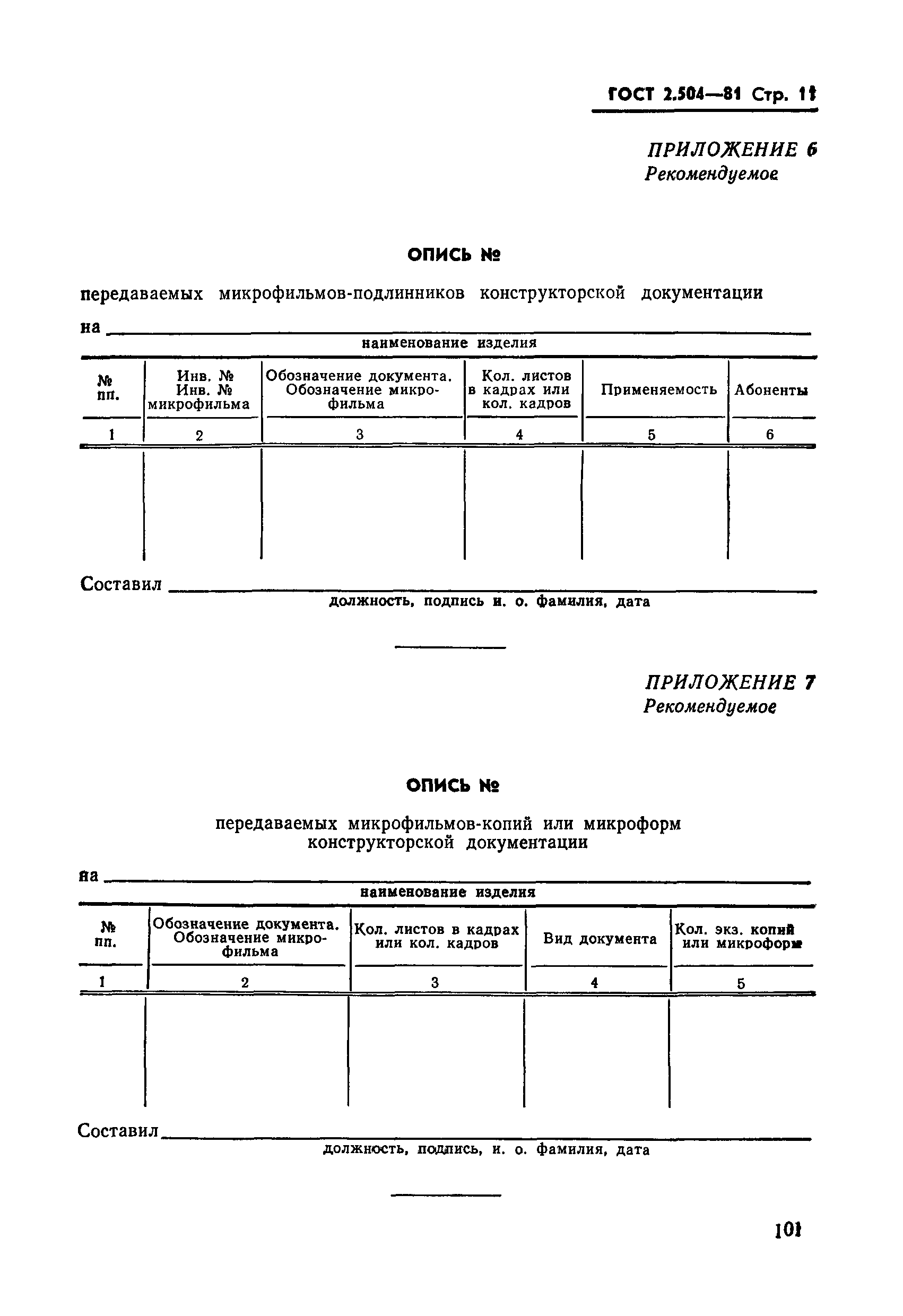 ГОСТ 2.504-81