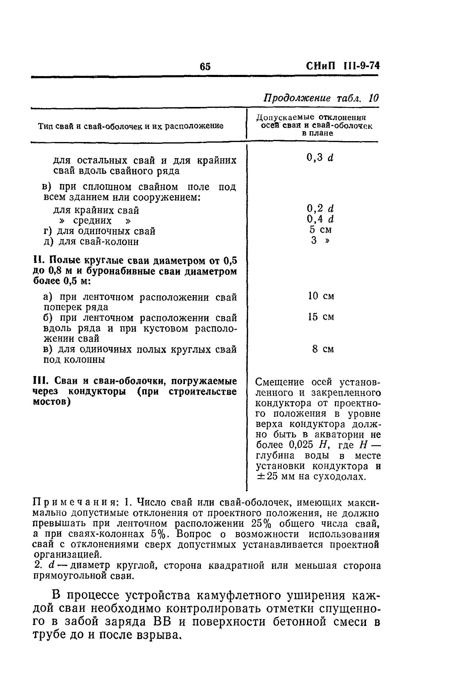 СНиП III-9-74