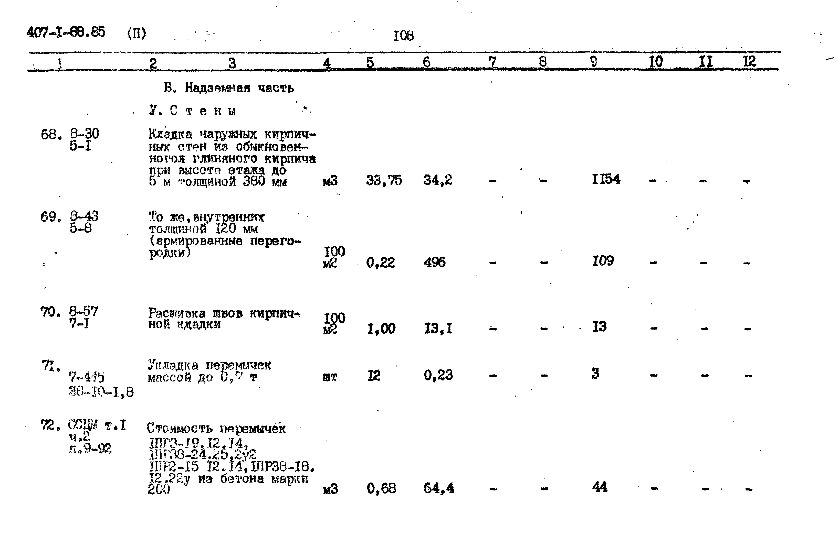 Типовой проект 407-1-88.85