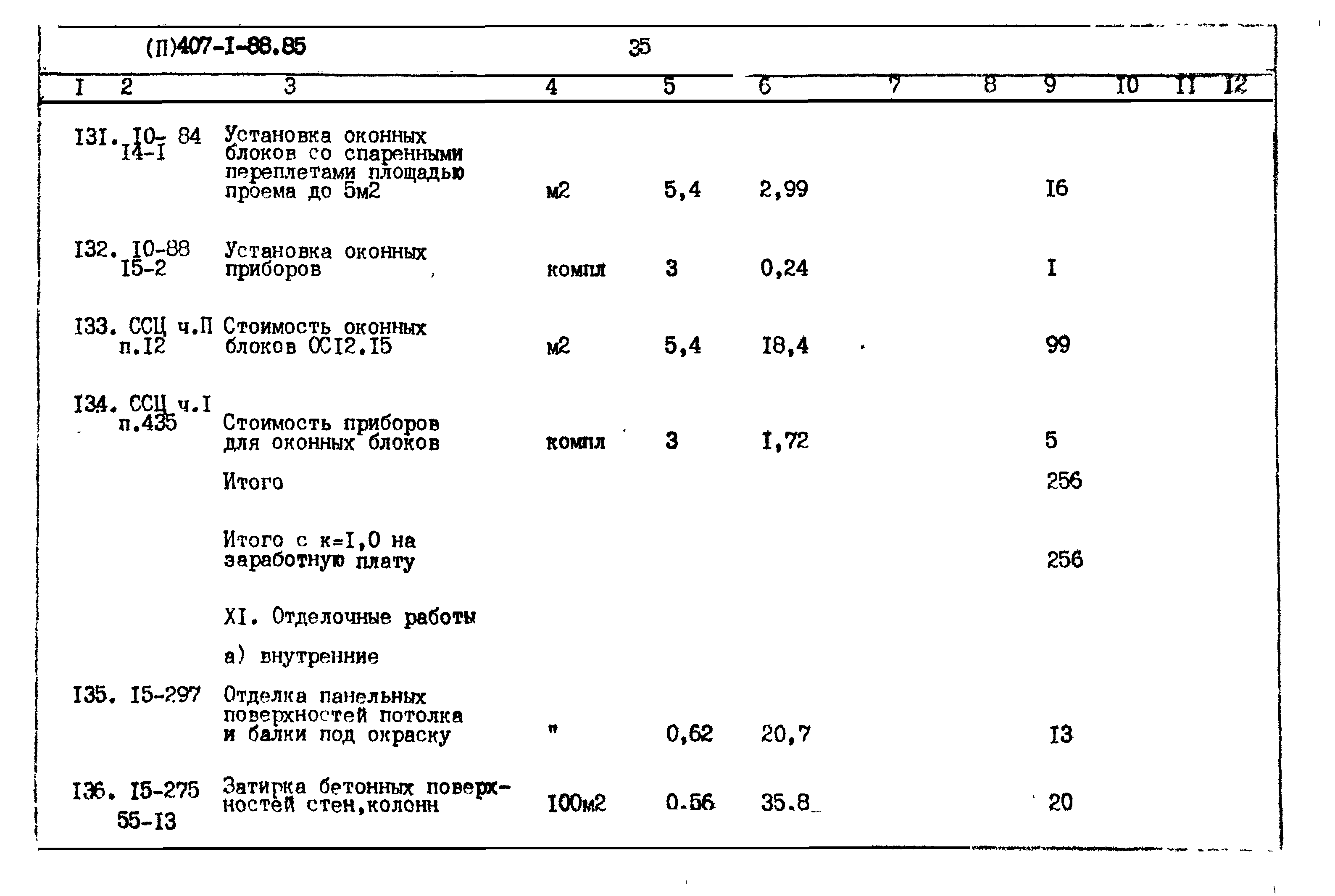 Типовой проект 407-1-88.85