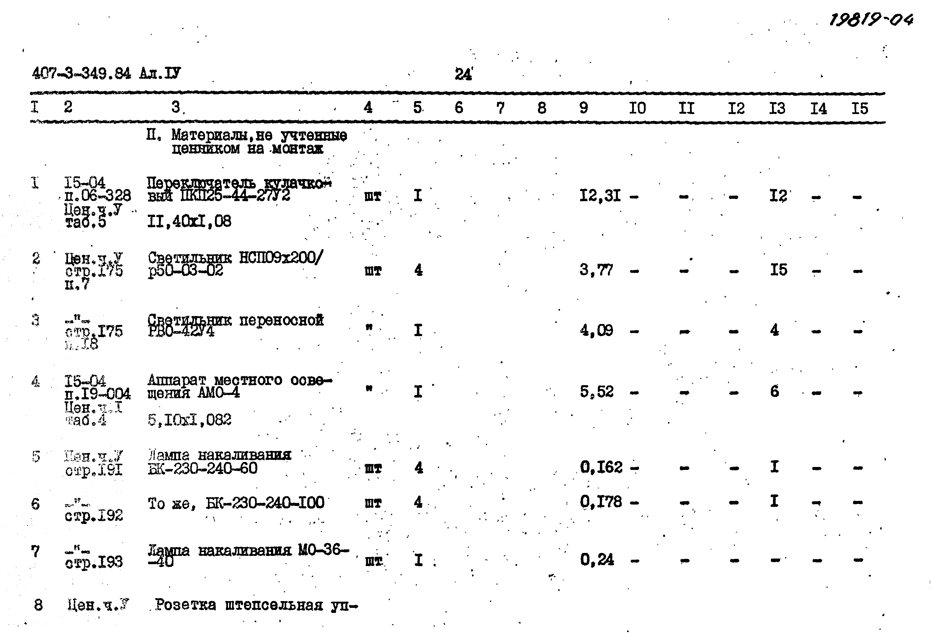 Типовой проект 407-3-349.84