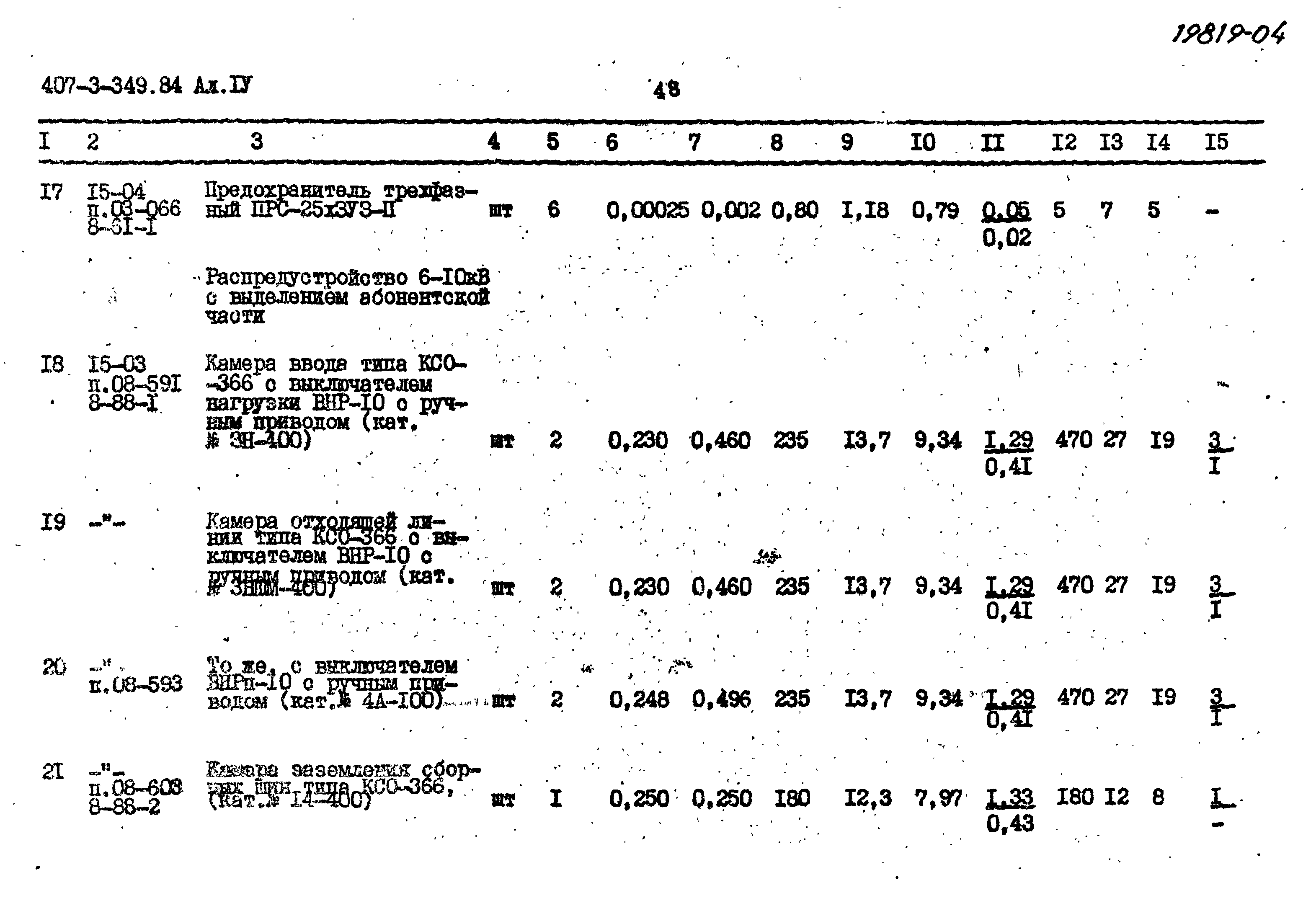 Типовой проект 407-3-349.84