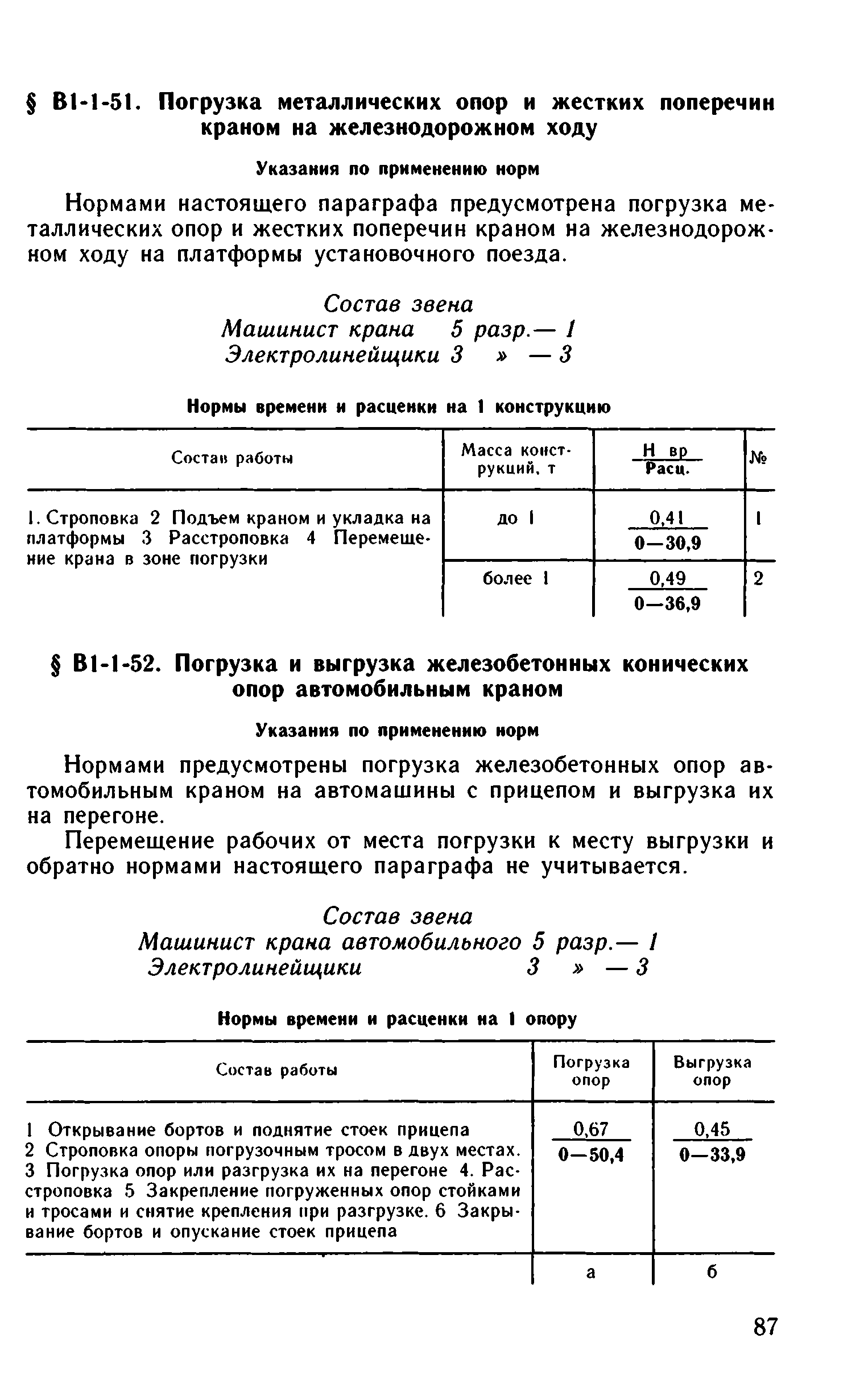 ВНиР В1-1