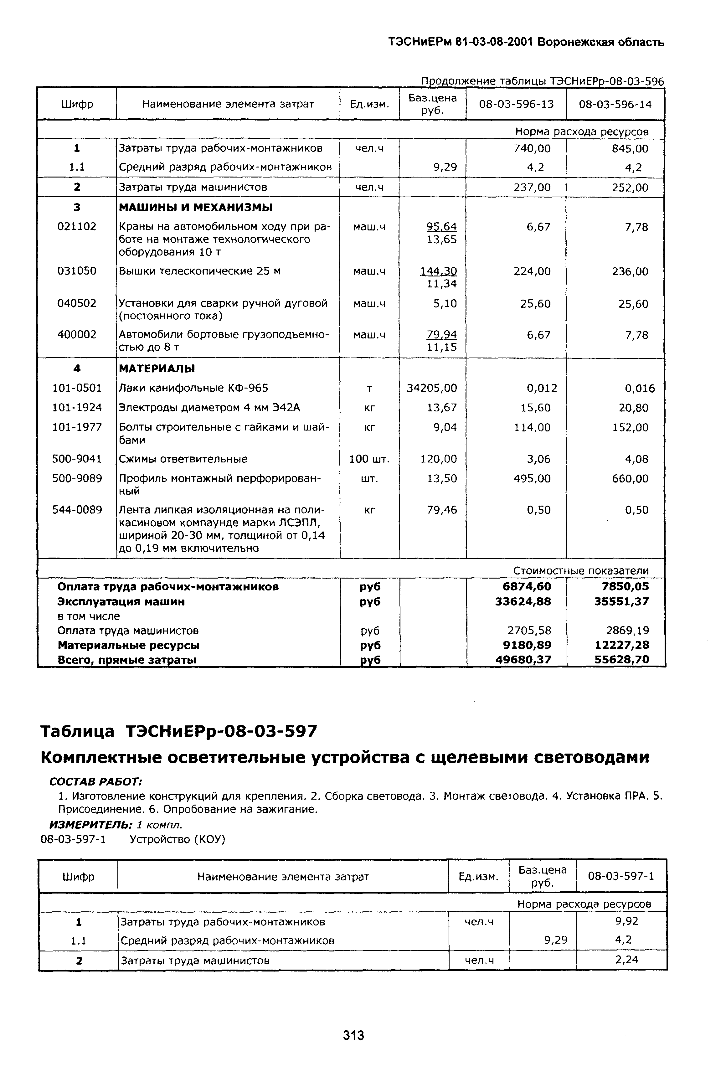 ТЭСНиЕРм Воронежской области 81-03-08-2001