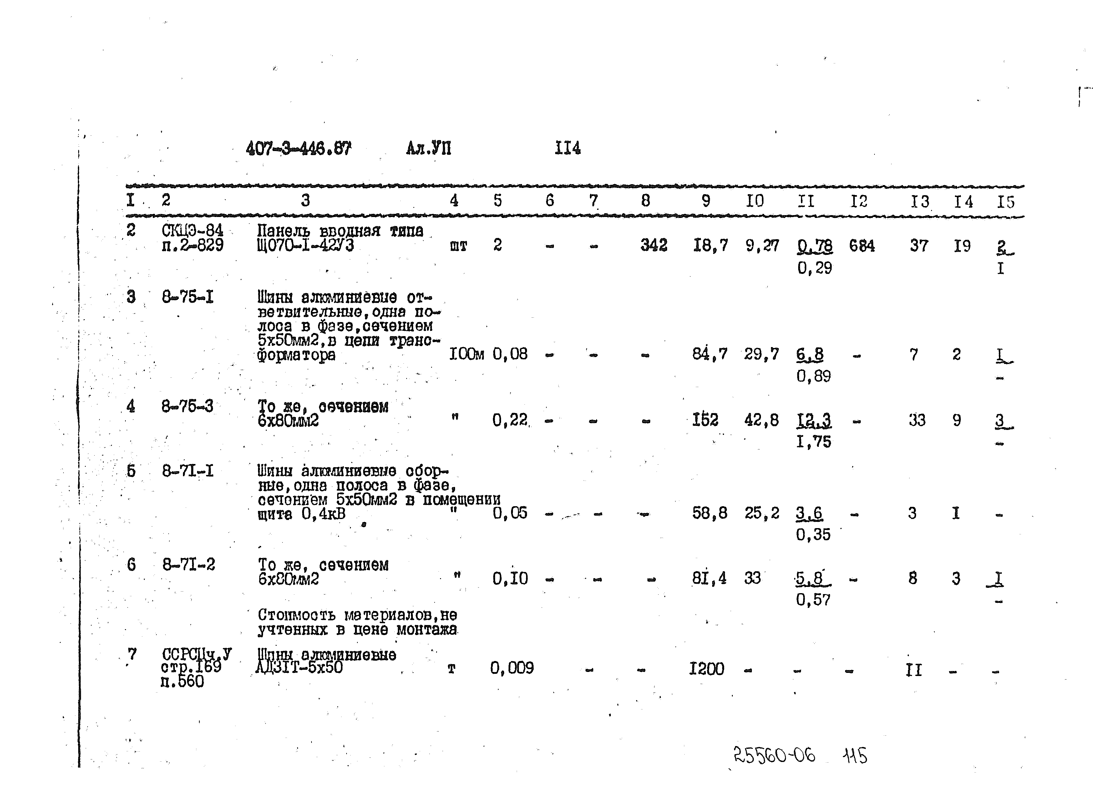 Типовой проект 407-3-446.87