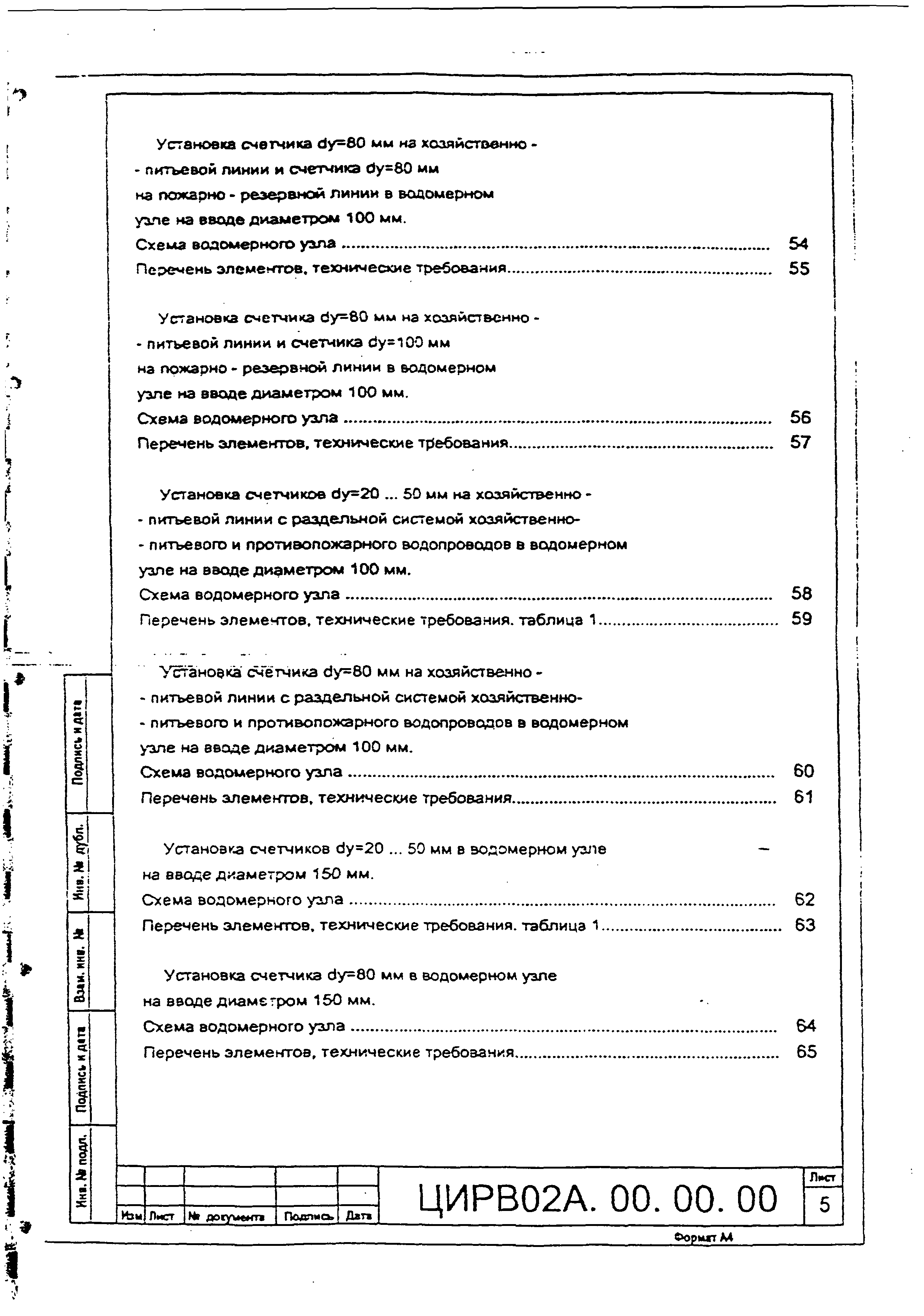 ЦИРВ 02А.00.00.00