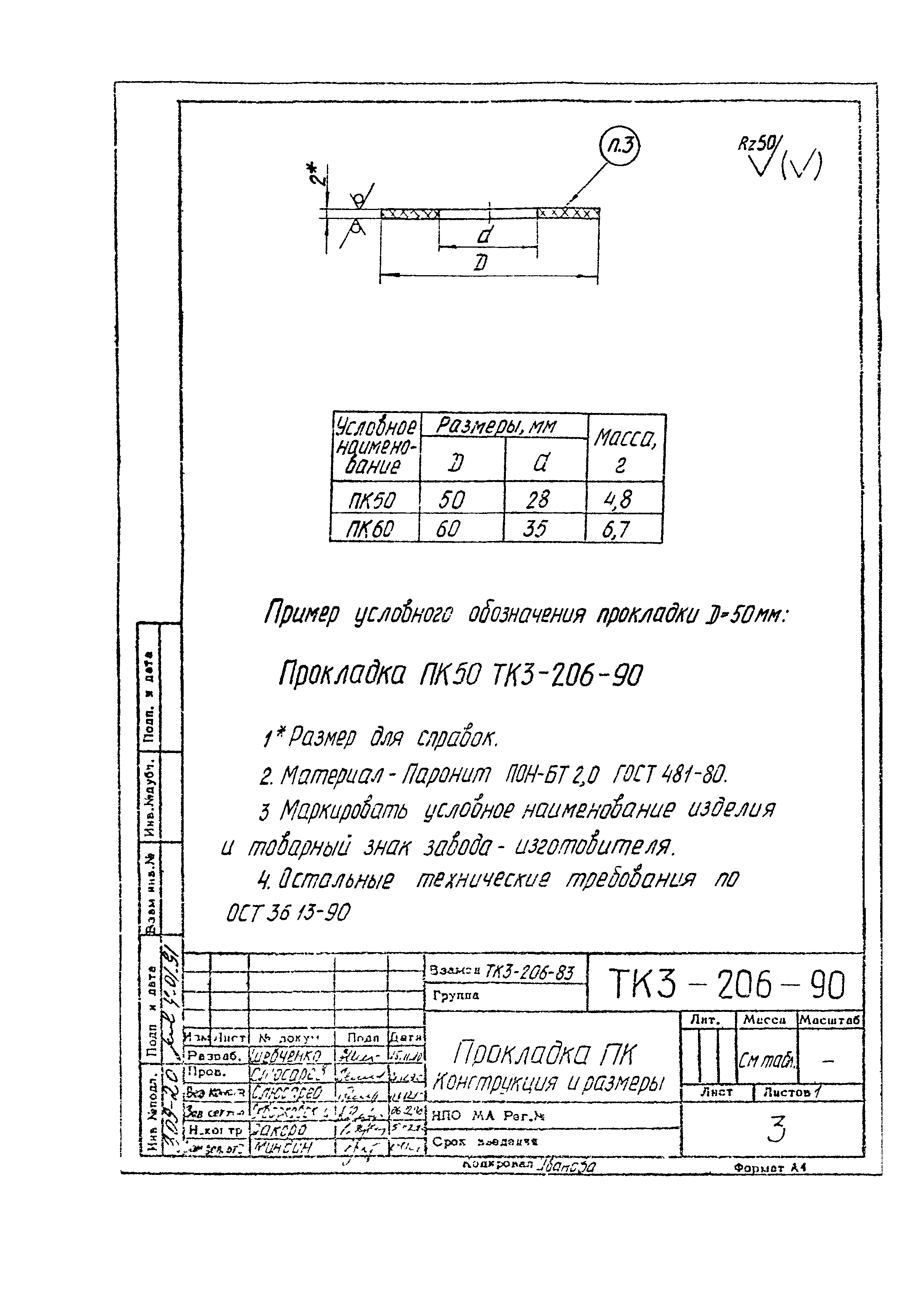 СТК 3-19-90