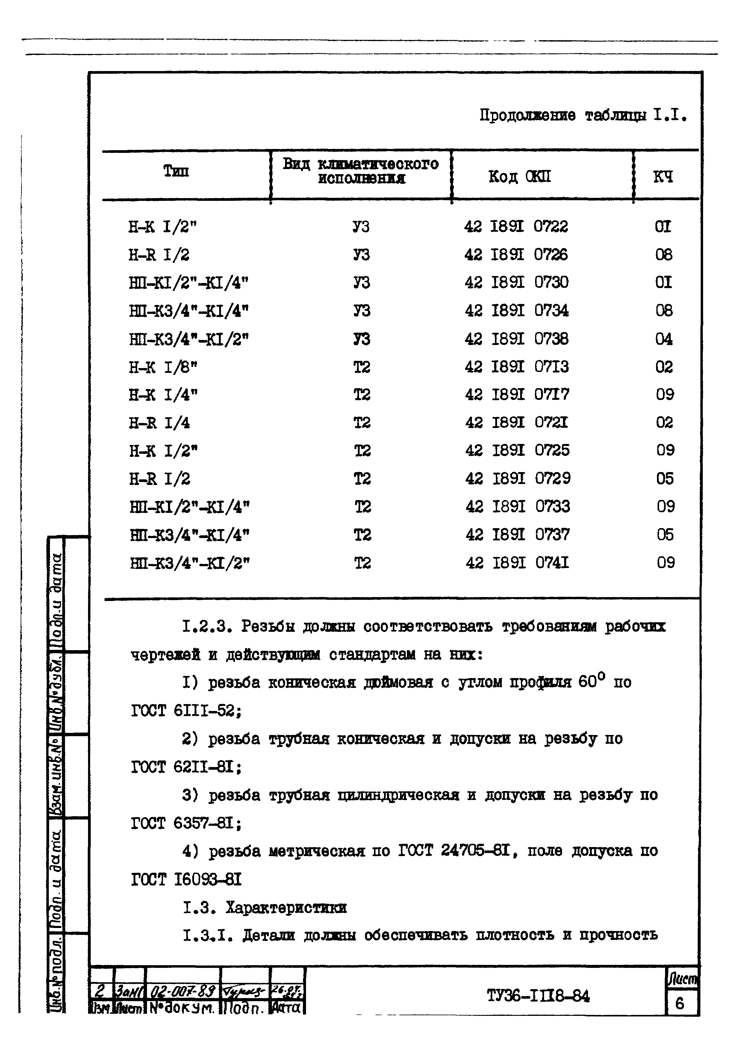 ТУ 36-1118-84