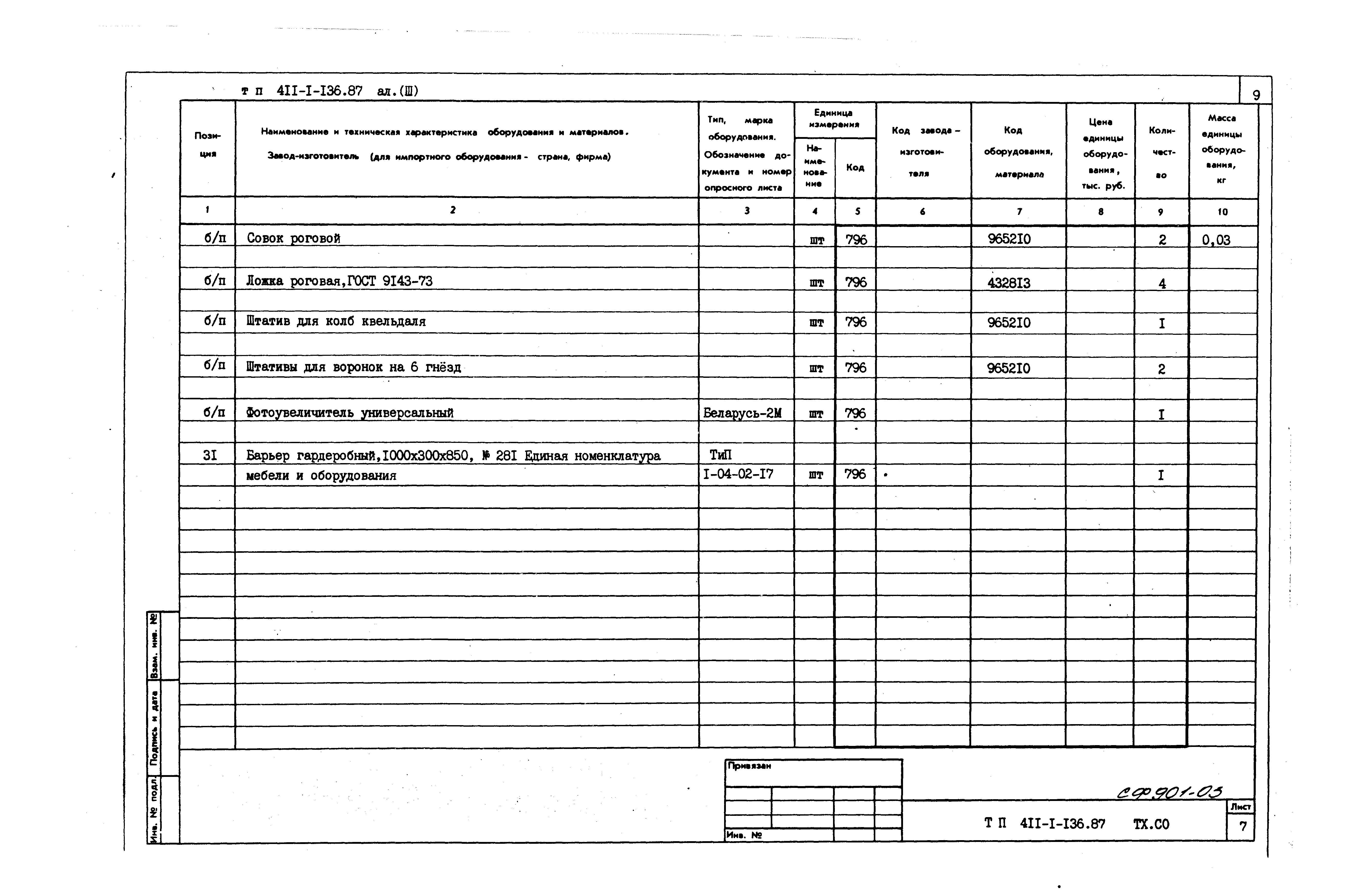 Типовой проект 411-1-136.87