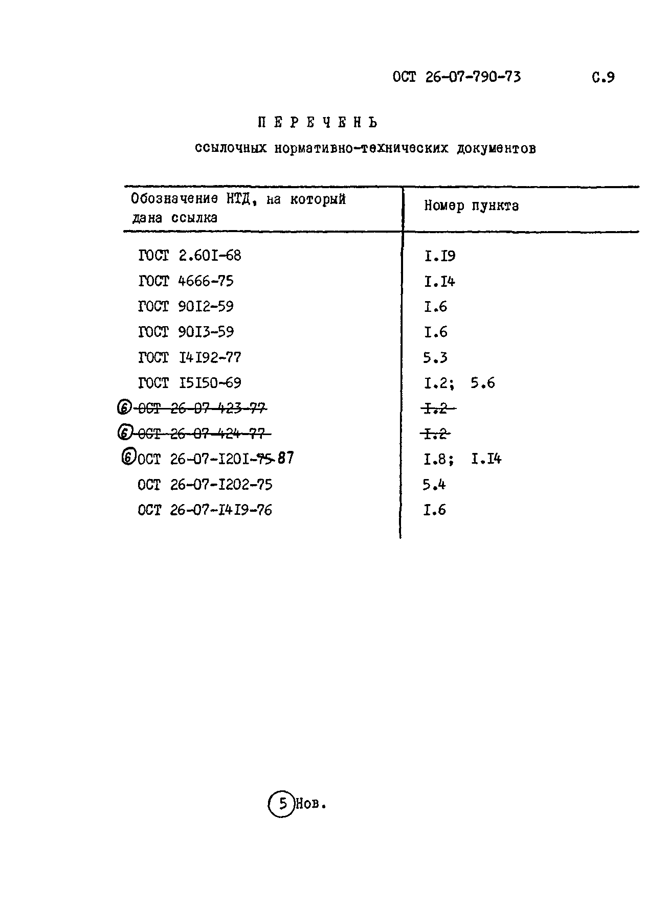 ОСТ 26-07-790-73