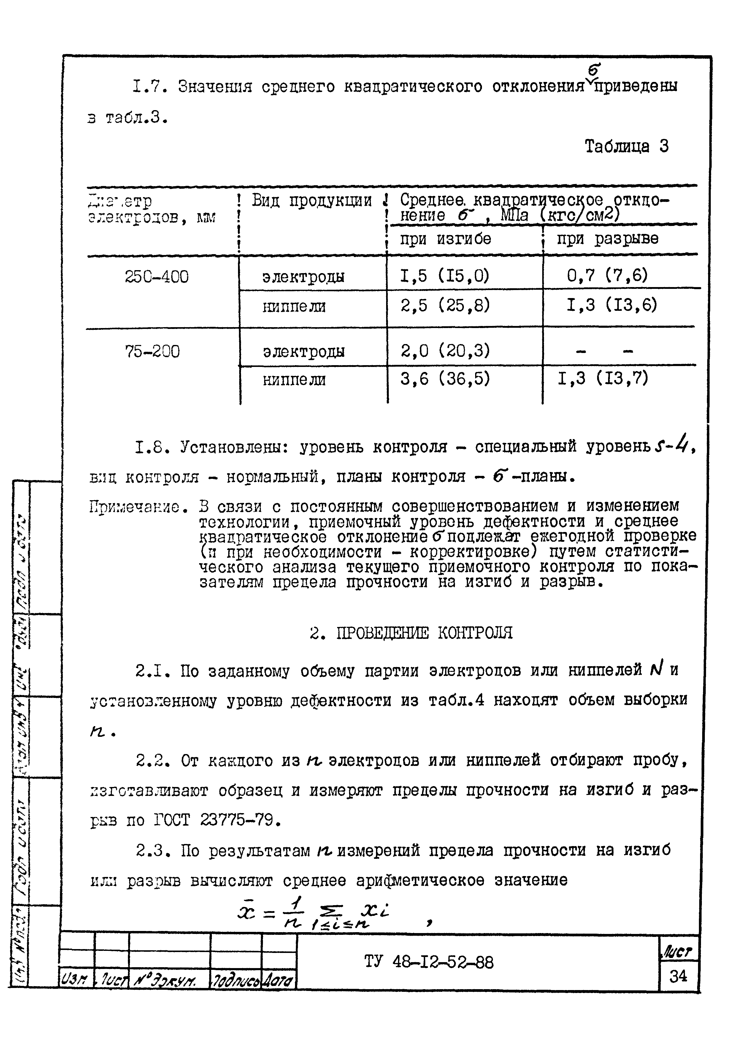 ТУ 48-12-52-88