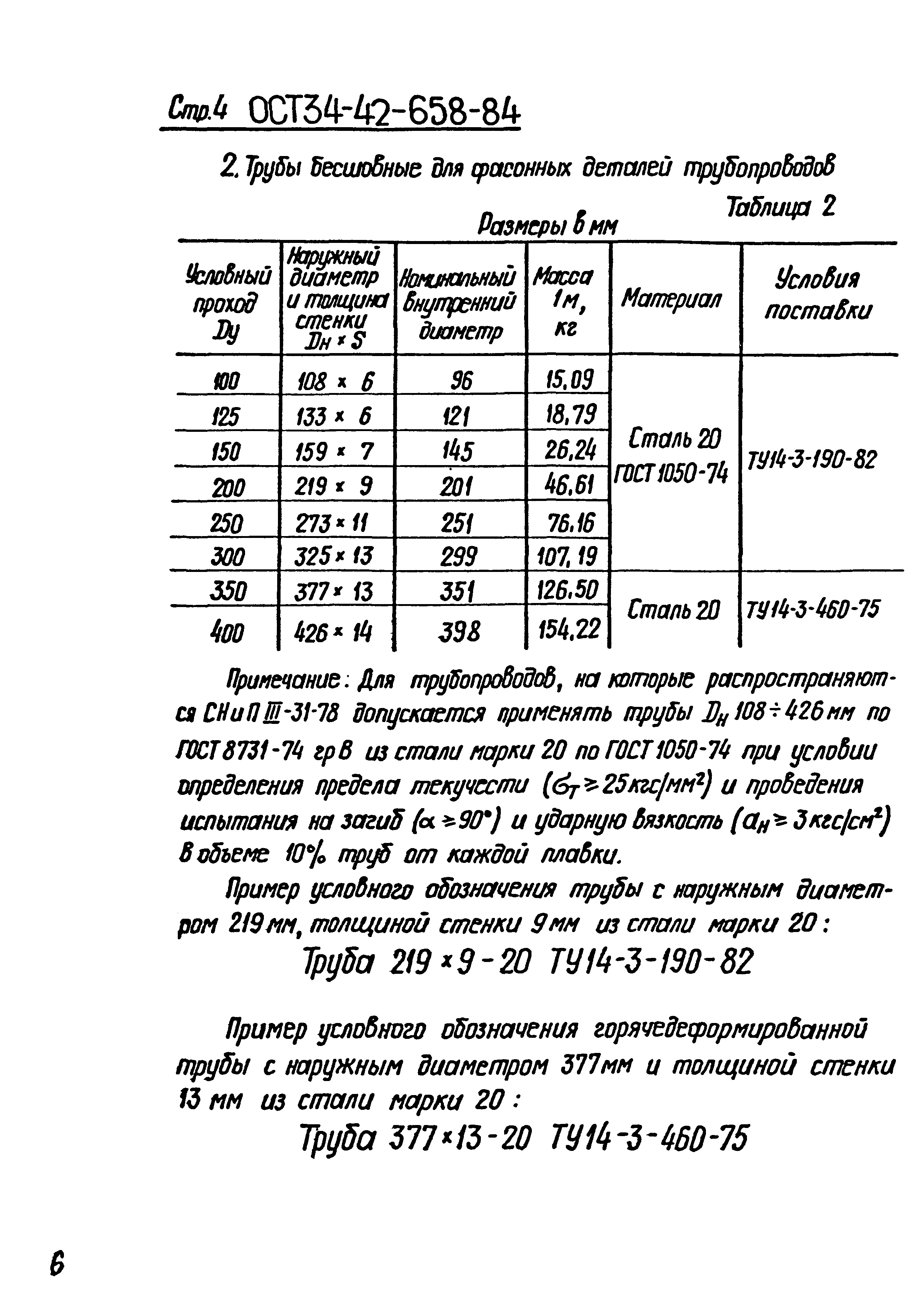 ОСТ 34-42-658-84