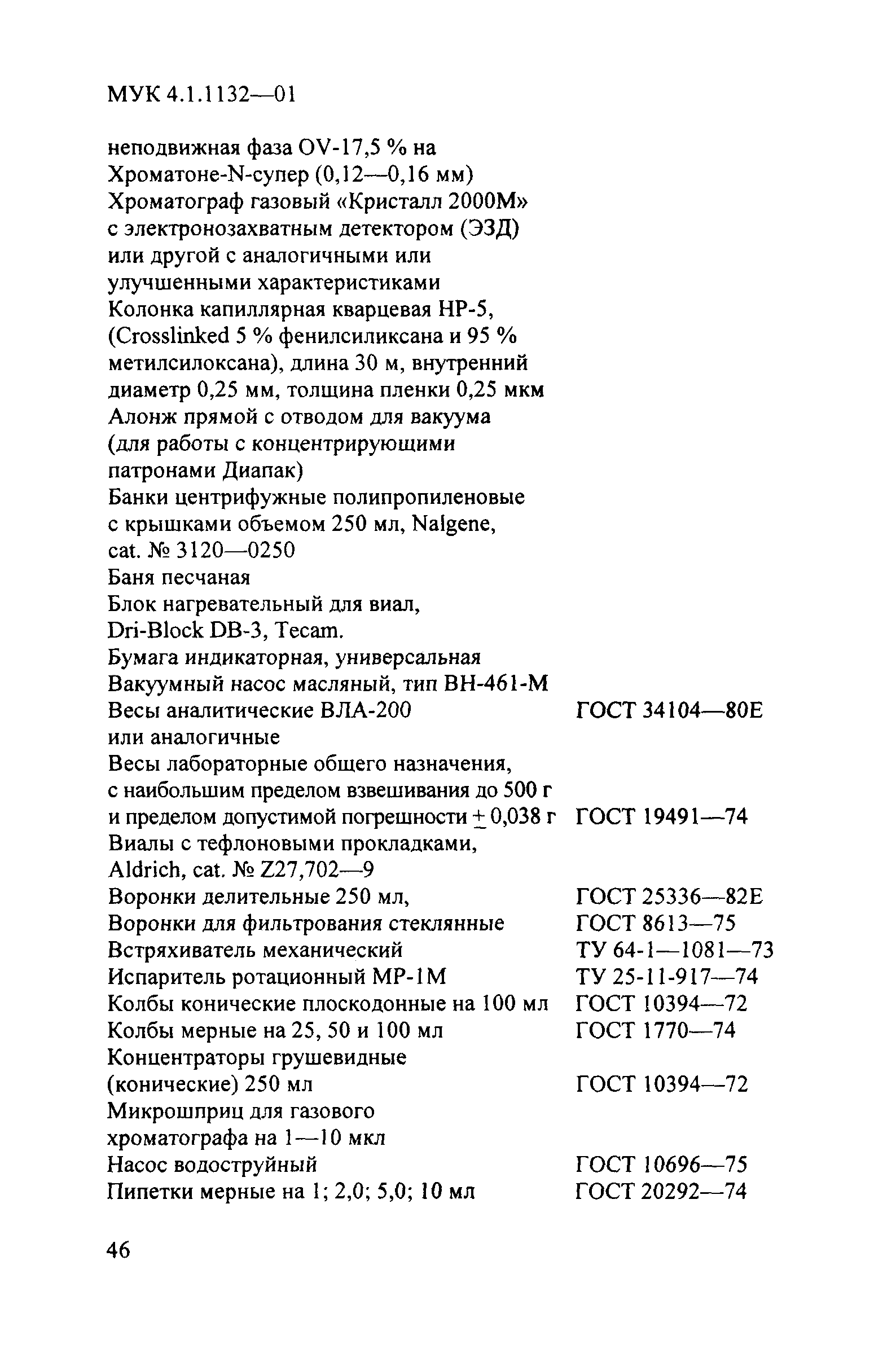 МУК 4.1.1132-02