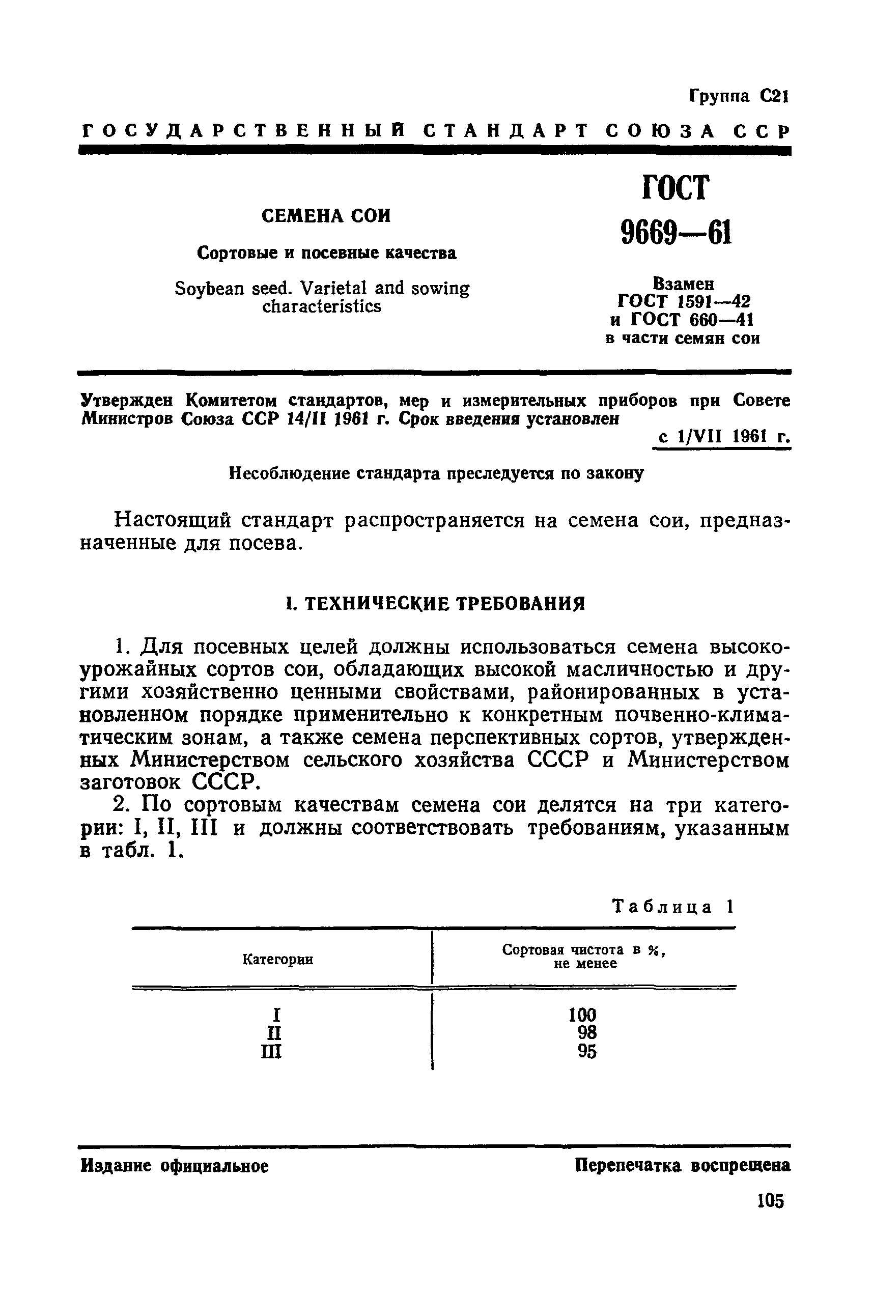 ГОСТ 9669-61