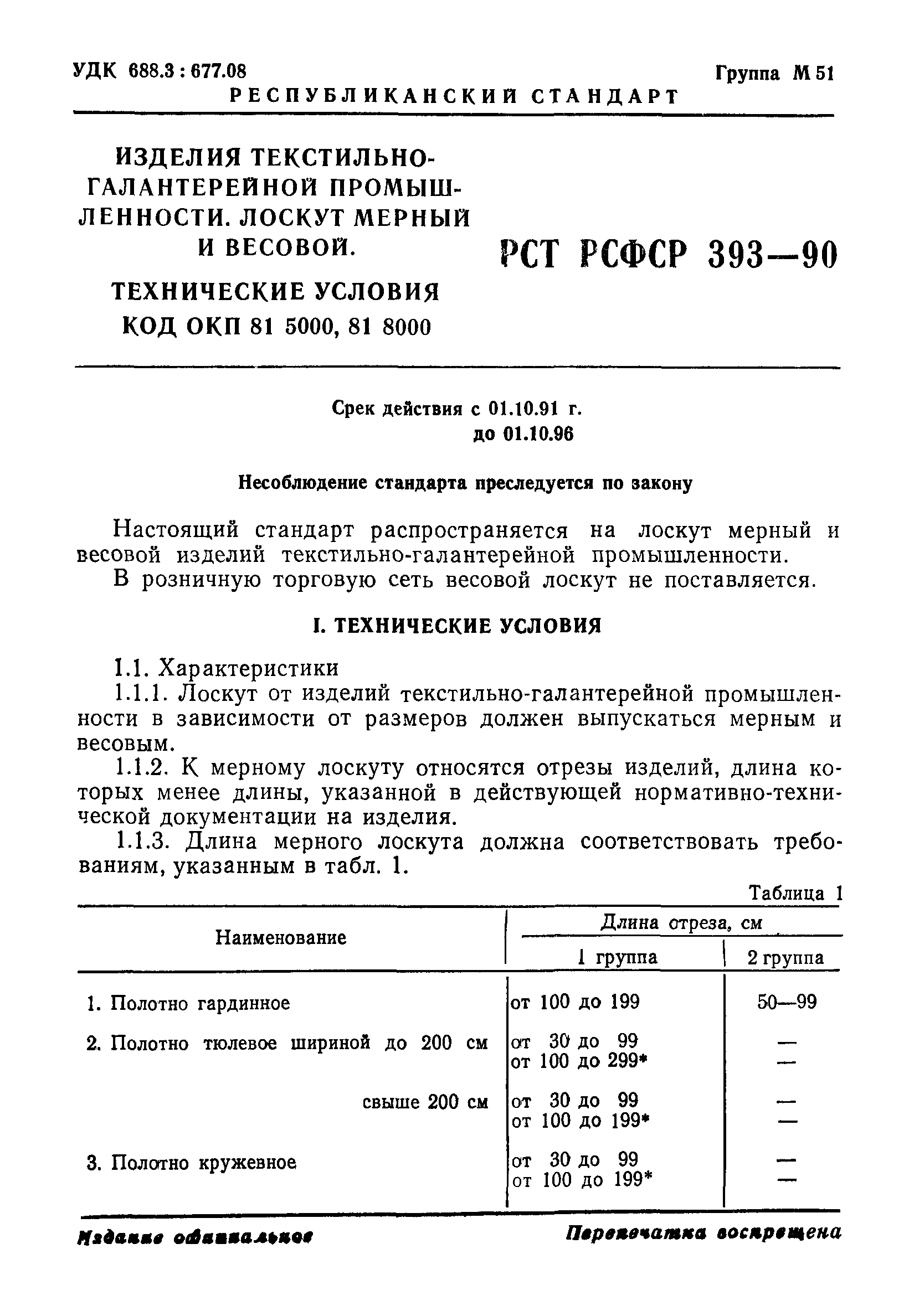 РСТ РСФСР 393-90