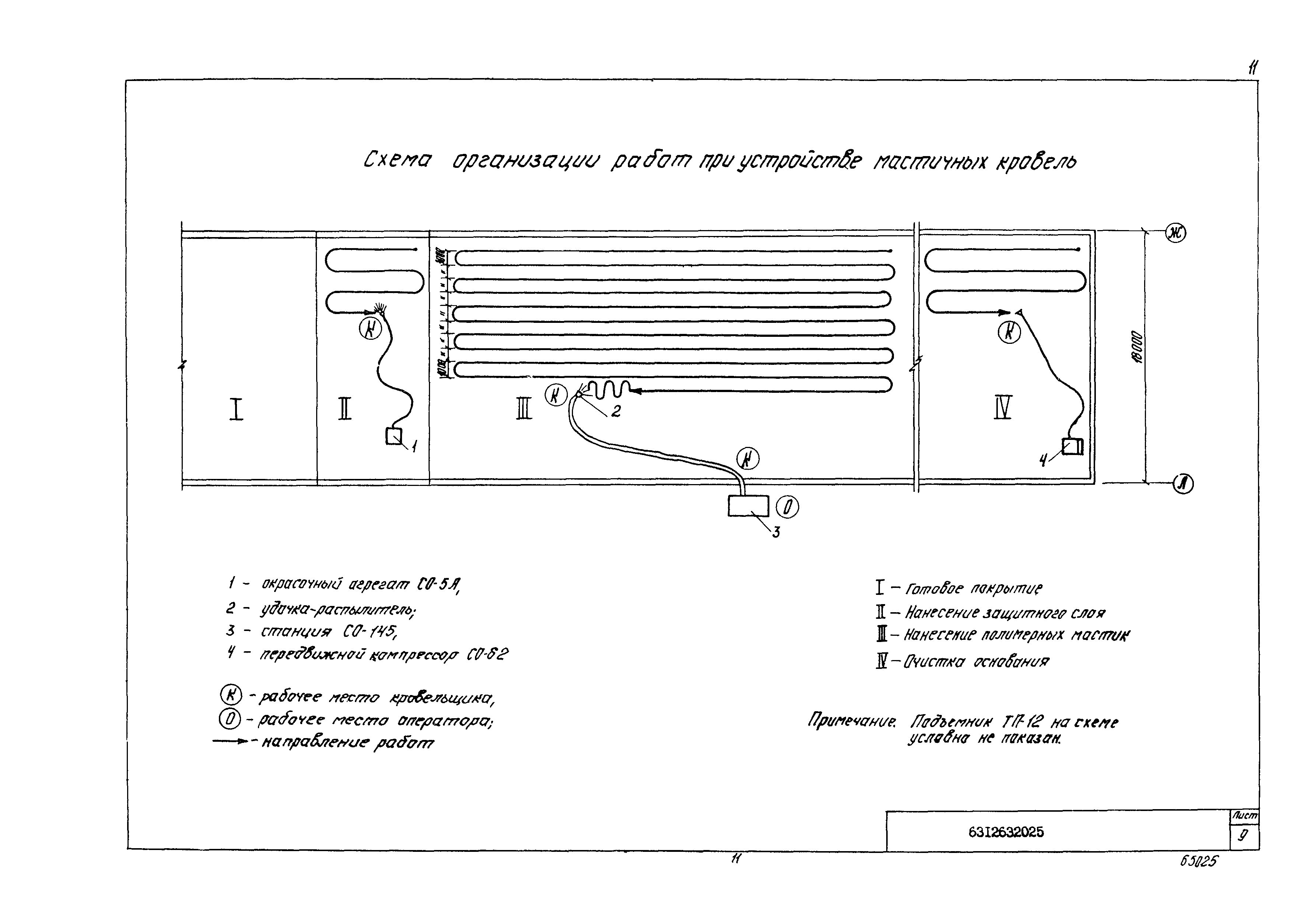 Технологическая карта 6312632025/65025