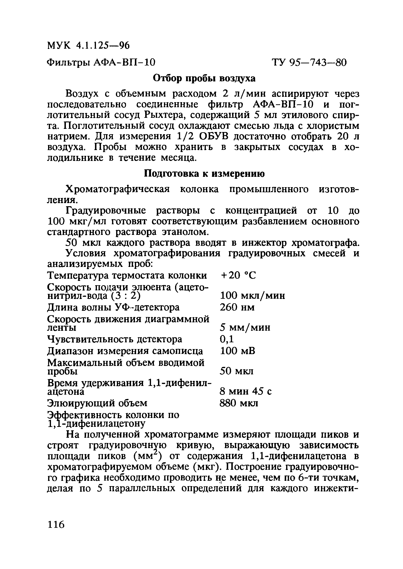 МУК 4.1.125-96