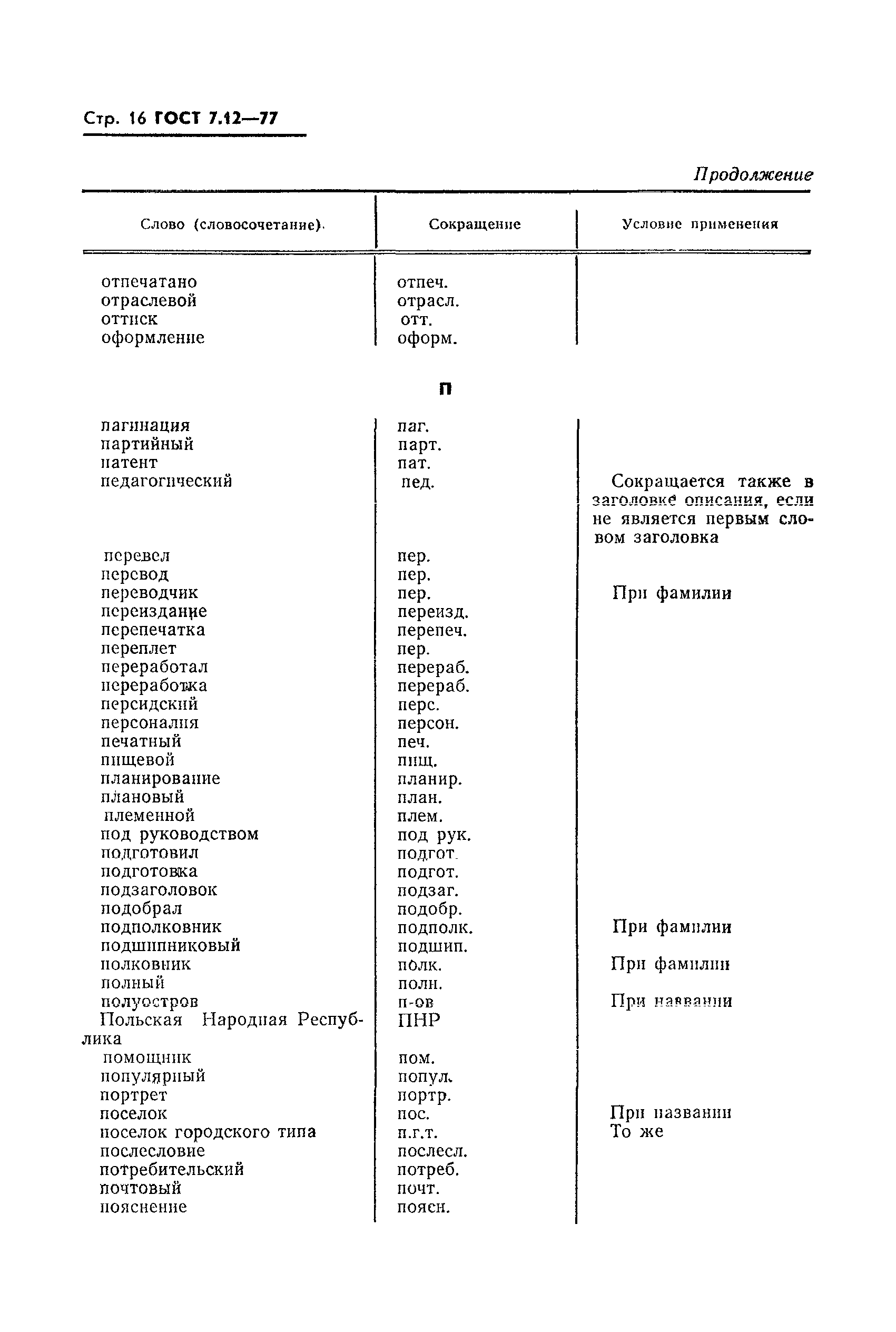 ГОСТ 7.12-77