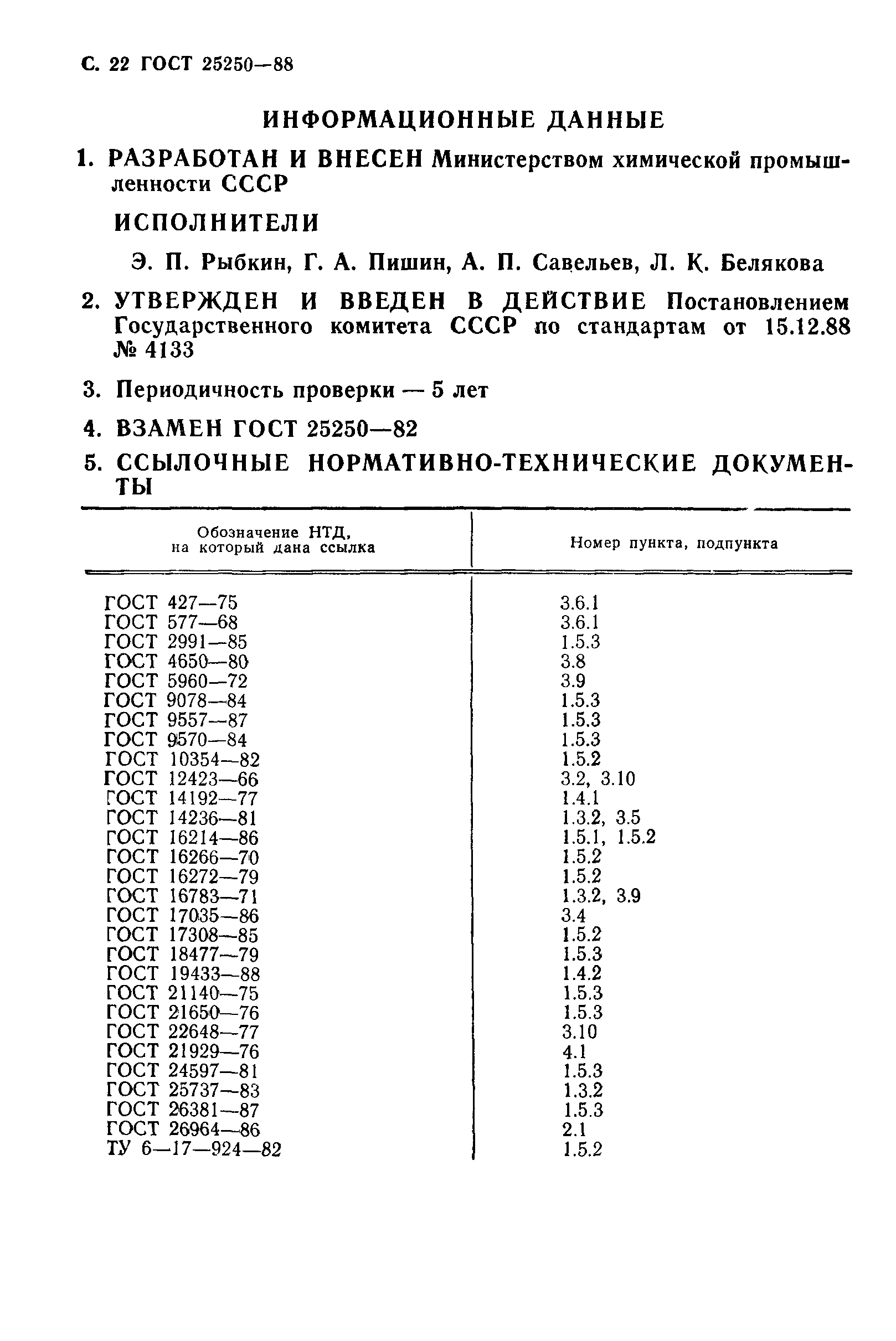 ГОСТ 25250-88