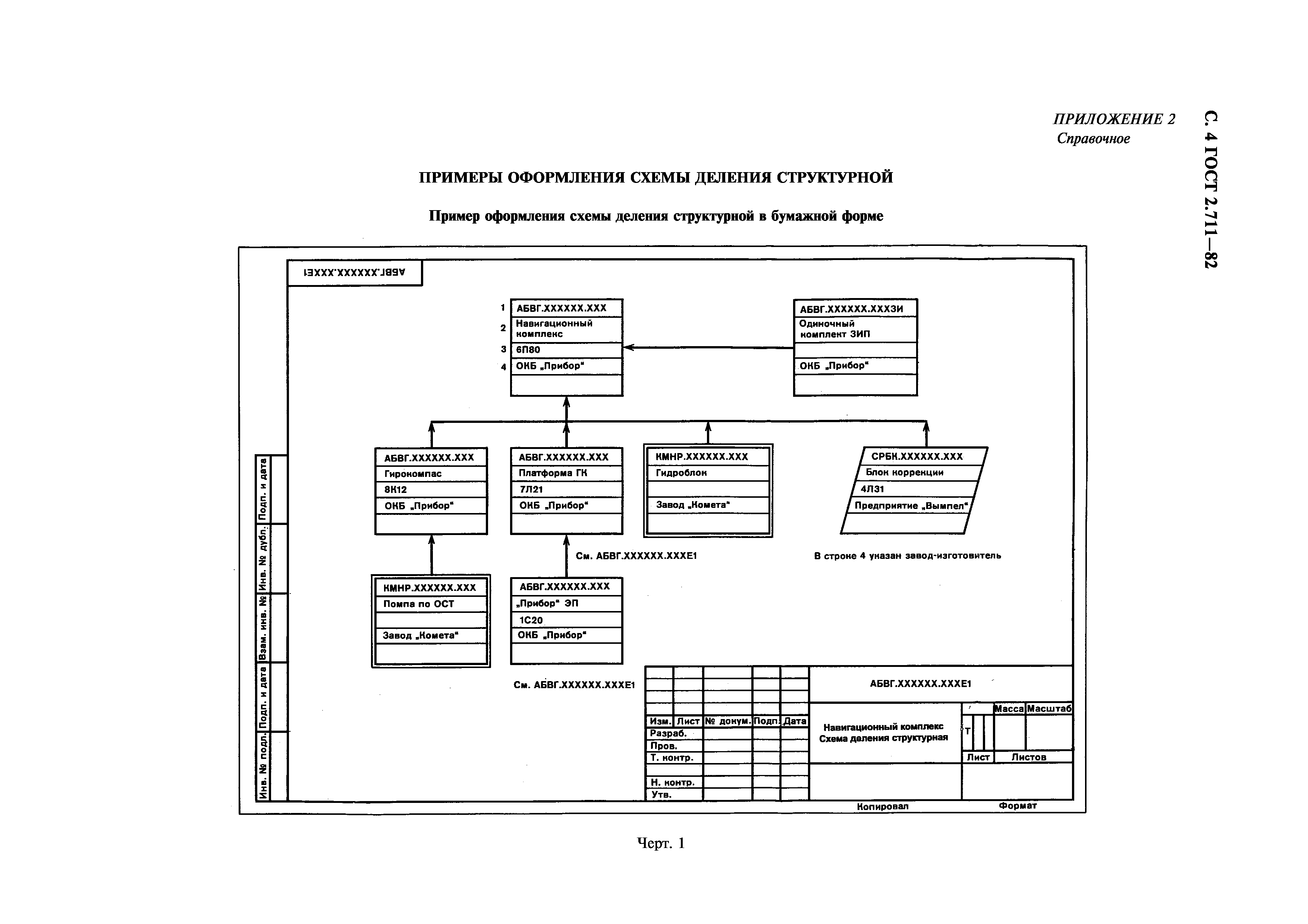 ГОСТ 2.711-82