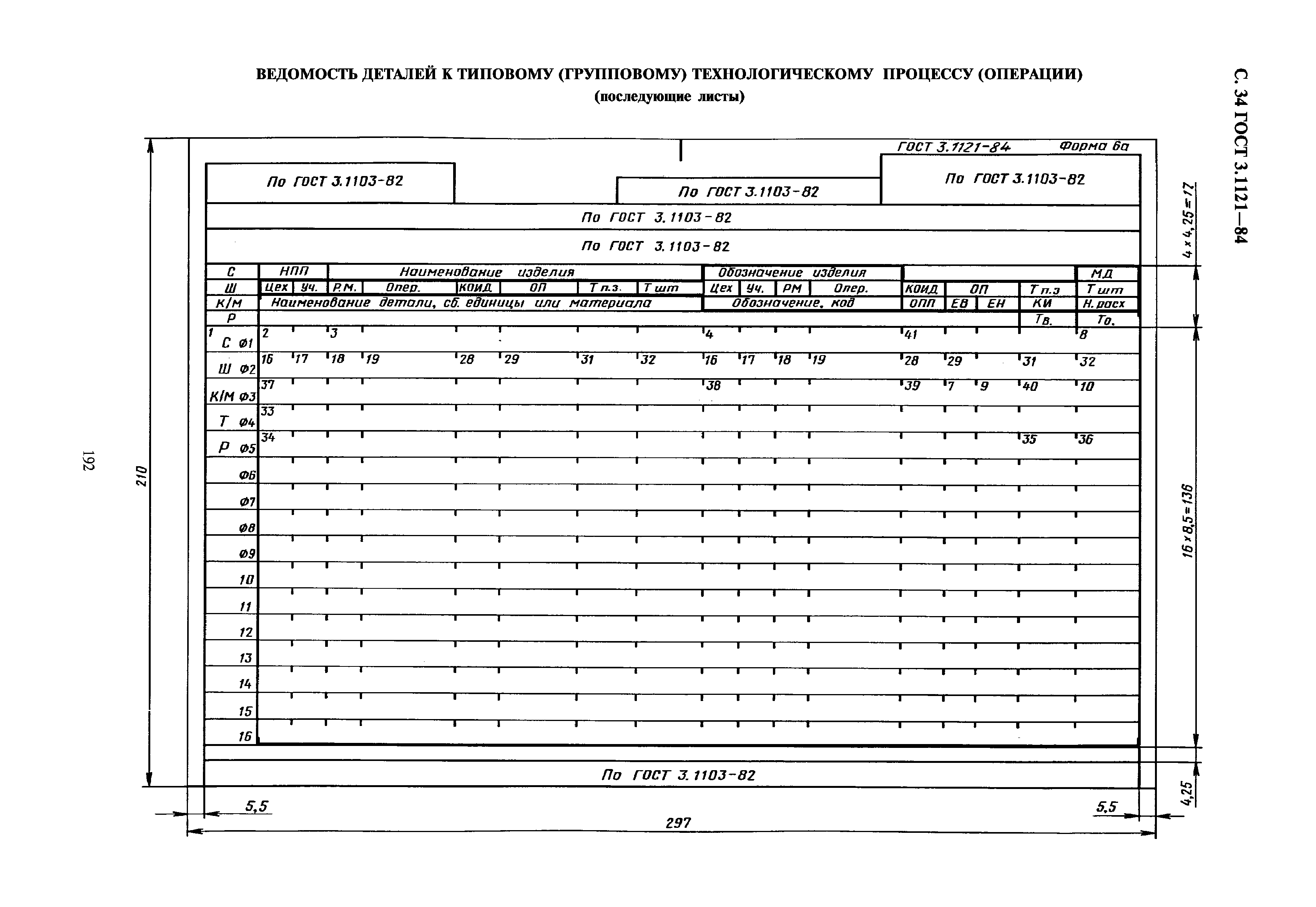 ГОСТ 3.1121-84