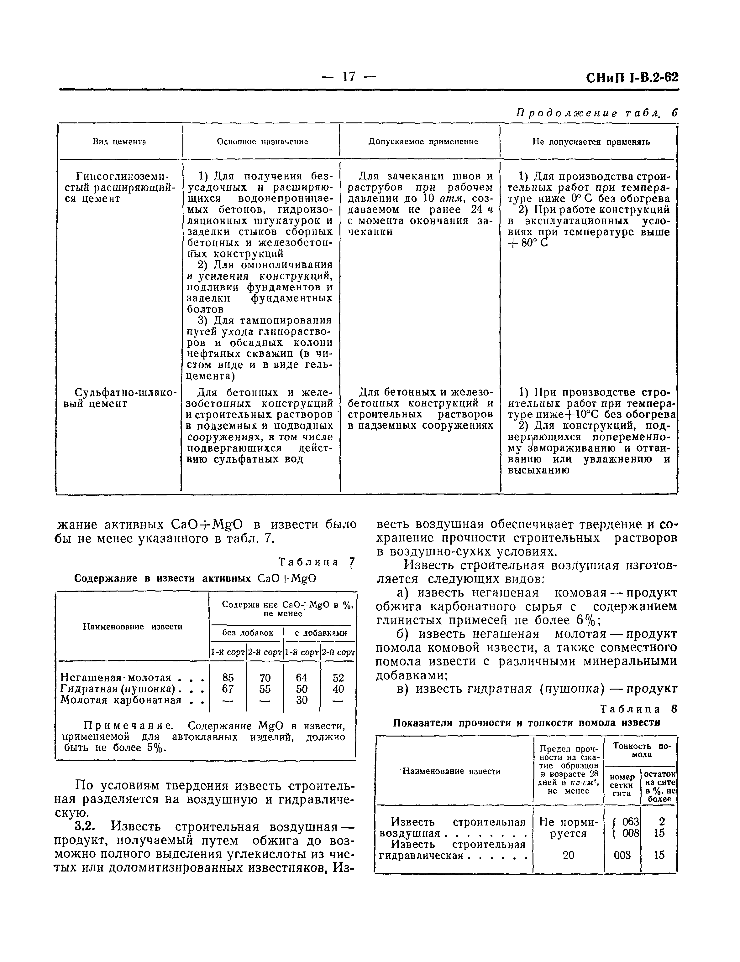 СНиП I-В.2-62