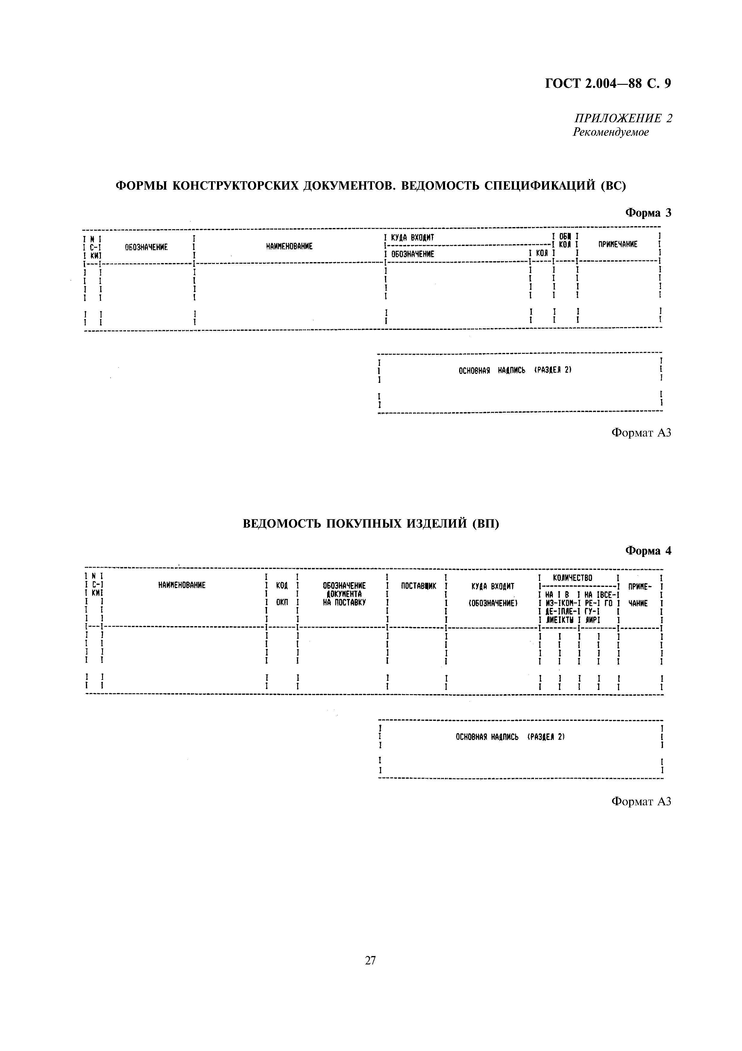 ГОСТ 2.004-88