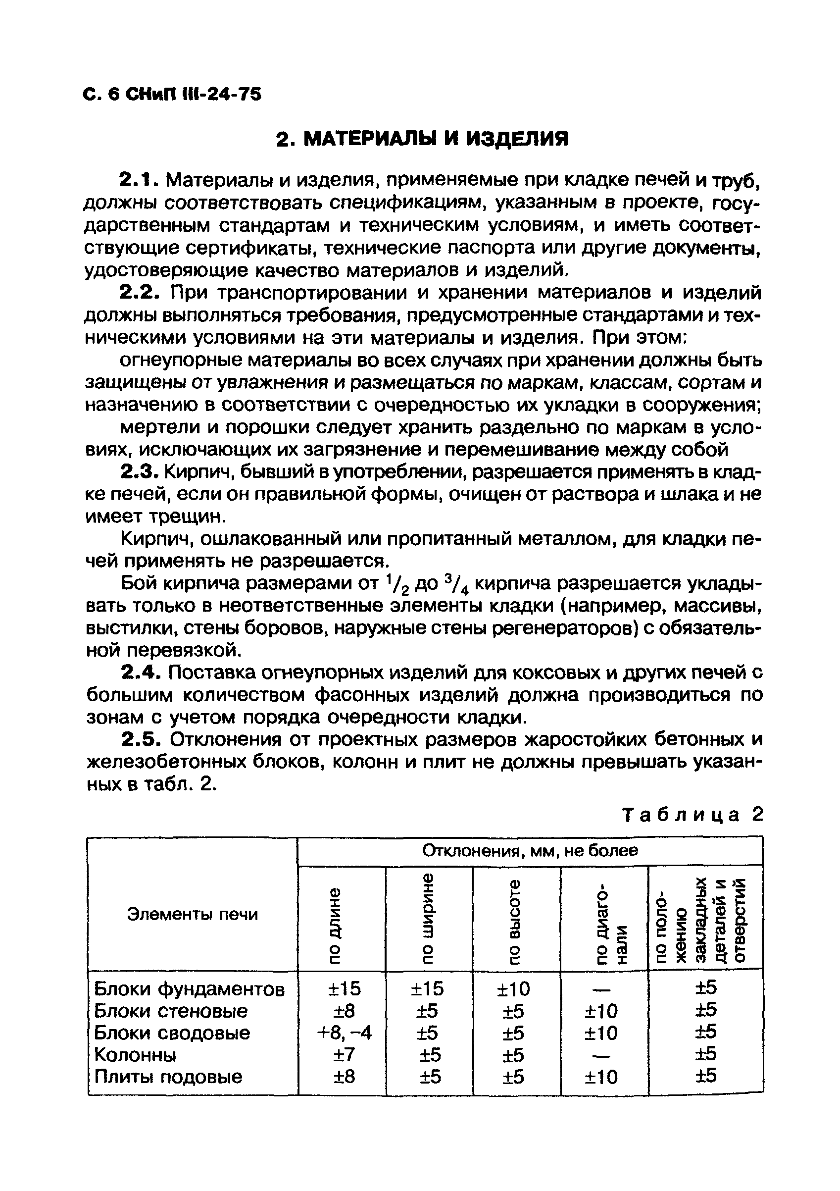 СНиП III-24-75