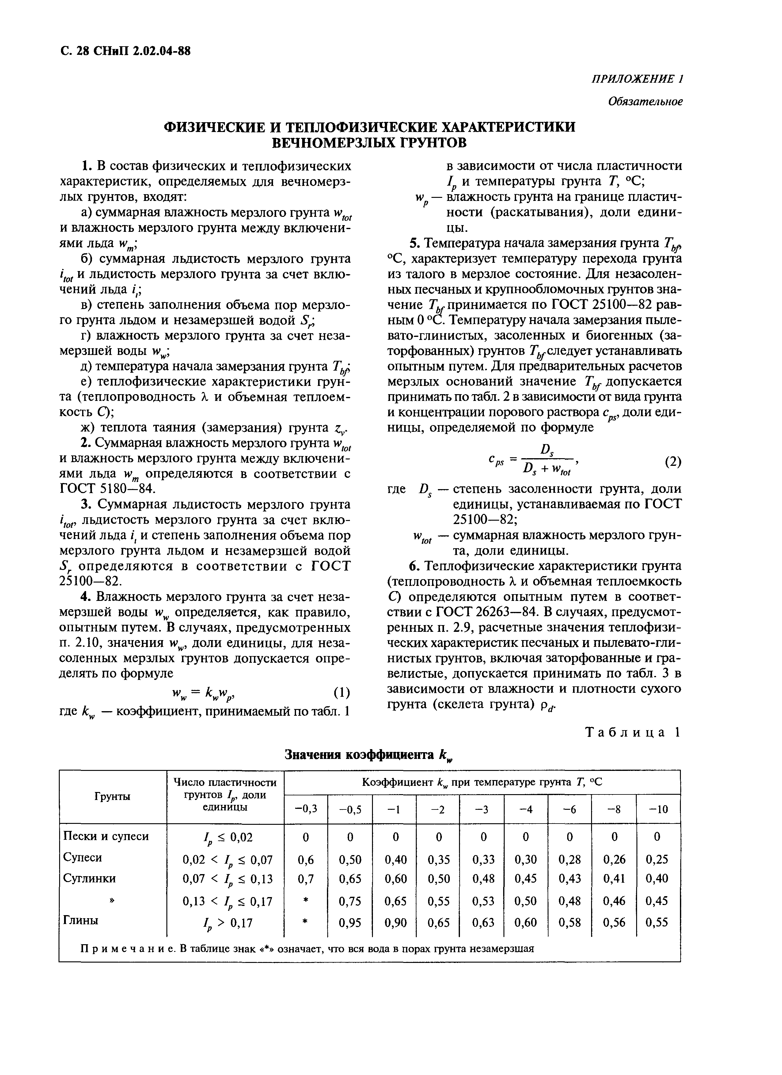 СНиП 2.02.04-88