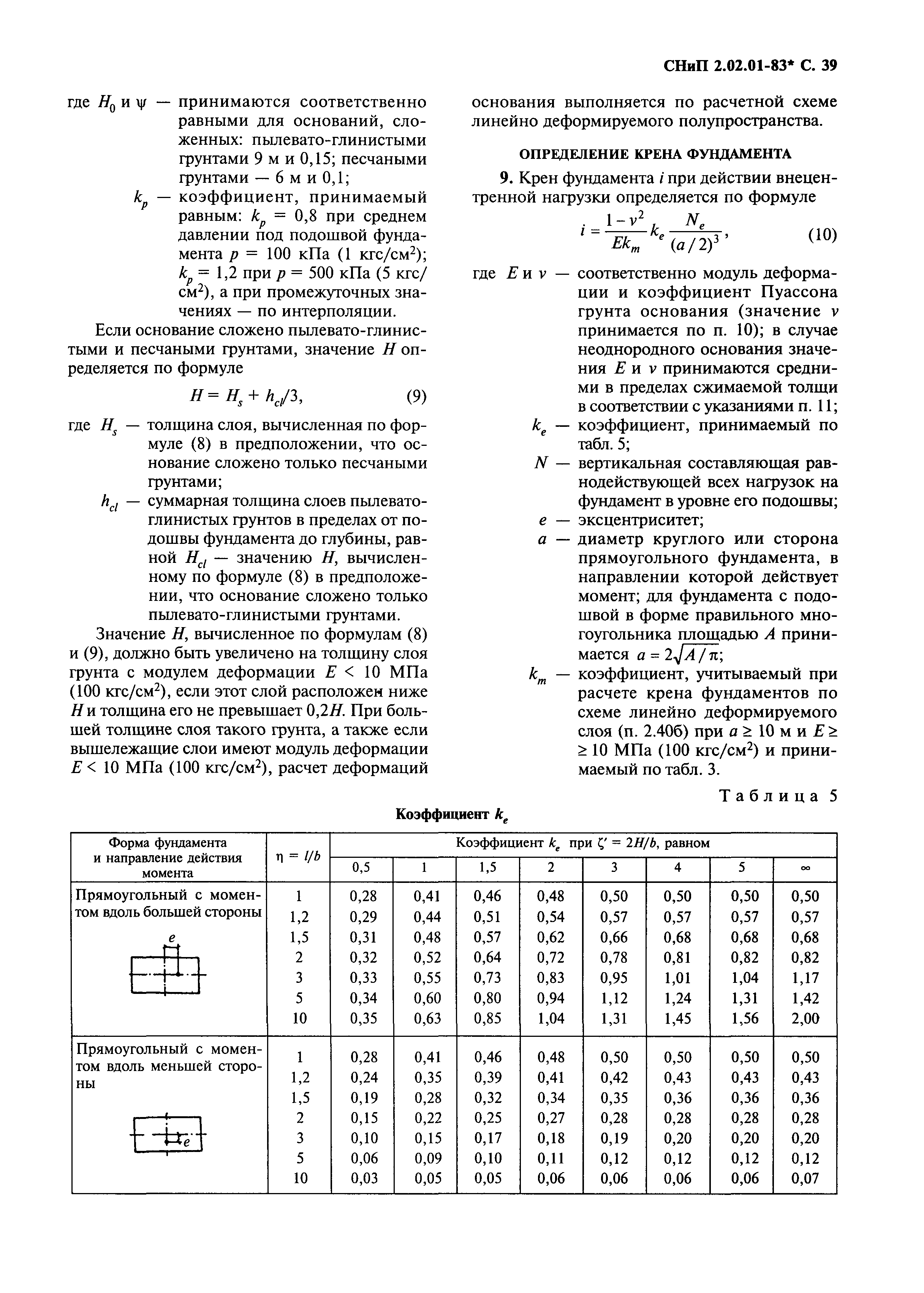 СНиП 2.02.01-83*